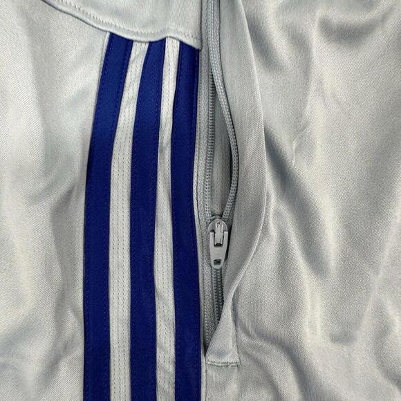 Adidas Men’s Active 3 Stripe Drawstring Shorts with Zipper Pockets - Picture 3 of 4